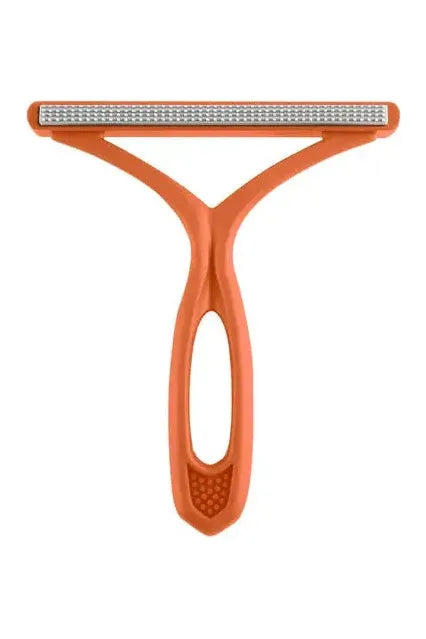 2 in 1 pet hair scraper for carpets